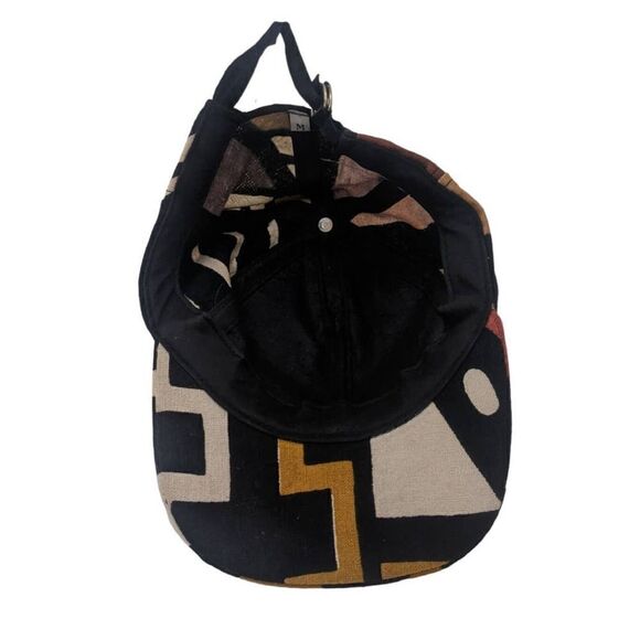 Vintage‎ 80s 90s Bohemian Tribal Aztec Strapback Dad Hat Adjustable - Picture 5 of 6